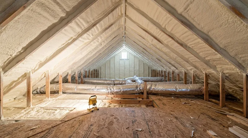 Attic Spray Foam Insulation Atlanta