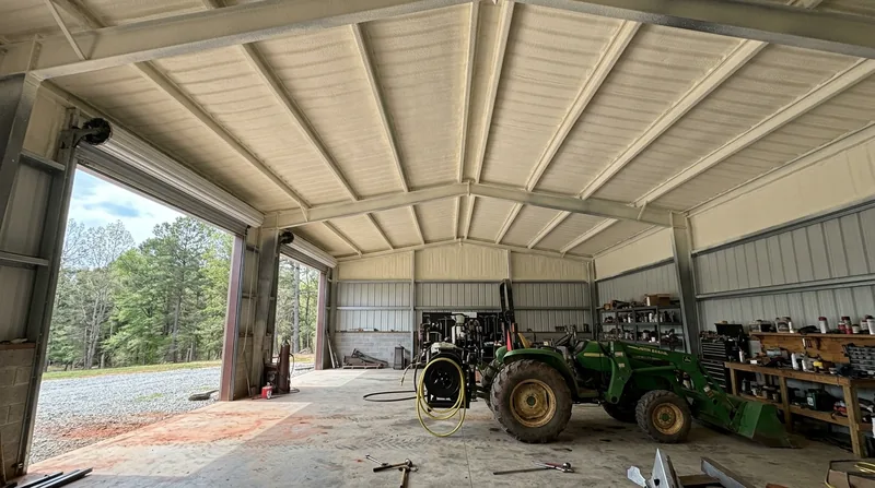 Metal Building & Barndominium Spray Foam Atlanta